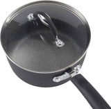 Bialetti Impact 10-Piece Black Nonstick Cookware Set